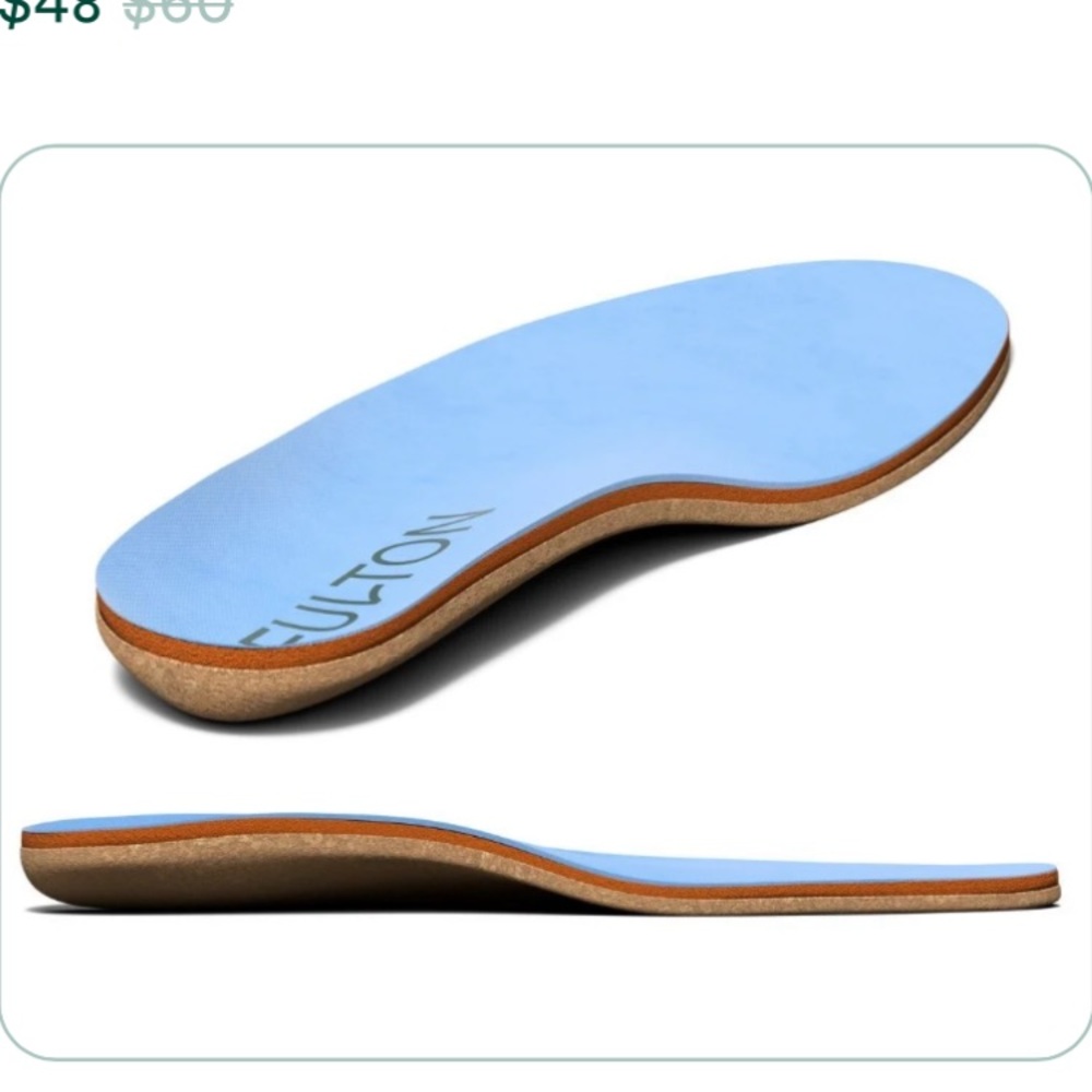 Fulton women’s athletic insoles- brand new, never worn!
